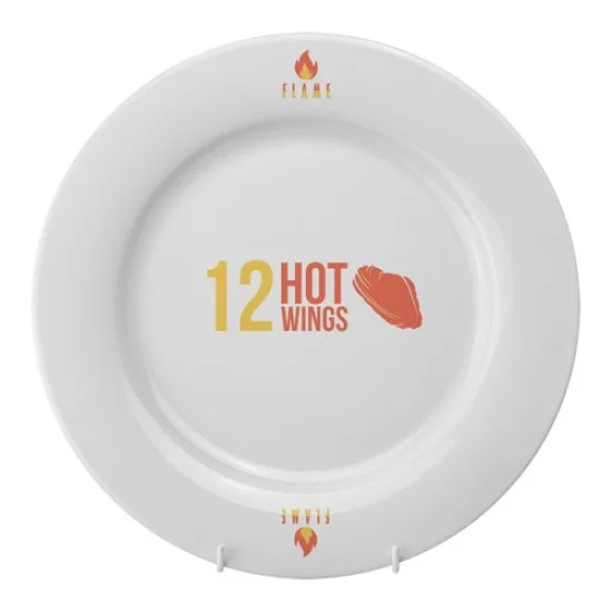 12" Winged Plate