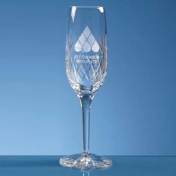 Blenheim Crystal Panel Champagne Flute