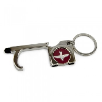 Door Opener and Trolley Coin Keyring