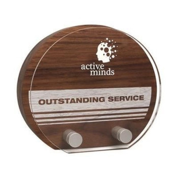 Real Wood with Acrylic Front Award